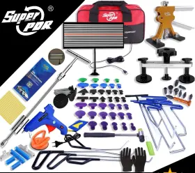 Pp-d0-tt Super Pdr Superpdr 89pcs Paintless Car Dent Repair Kit Puller Stainless Steel Tool Usa