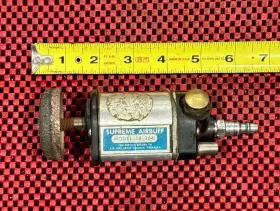 18-264 Supreme Airbuff Model Low Speed Air Tire Buffer Repair Grinder