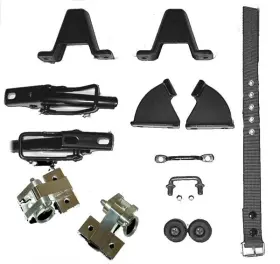 Oem201 Suzuki Incl Billet Aluminum Hinges Samurai Folddown Windshield Kit