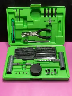 Sw-66051  Swanlake Garden Tools 86pcs Heavy Duty Tire Repair Kit - Patch And Plug For Flat Tires #2