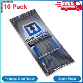 6080111 Tabweld Black Plague Pdr Glue Sticks Paintless Dent Repair - Grey 10 Pack Epoxy Resin