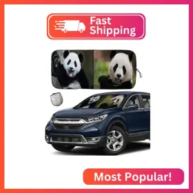 000g-aa Tdcqqgqq 2025 Upgrade Cute Panda Windshield Sunshade For Car - Medium Size 46