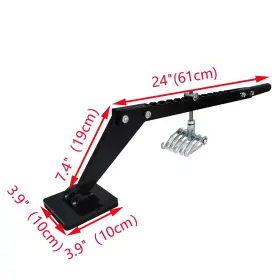 033223 Techtongda Car Dent Bar Puller Pulling Kit Pull Lever With 6 Claw Hook Automobile Repair Tool #2