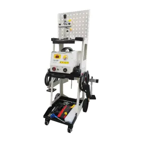 033376 Techtongda 220v Auto Aluminum Car Body Dent Pulling Machine Repair Welding 1500w