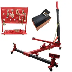 Sf148070 Techtongda Car Body Repair Equipment Frame Machine Puller Straightener Foot Pump 6600lb