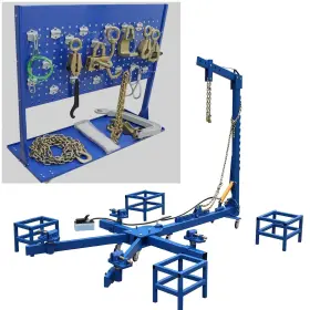 Z-148057 Techtongda Hydraumatic Auto Car Body Collision Repair Equipment 7716lbs Frame Machine