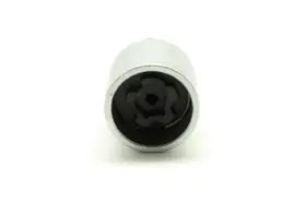 3312 Temo 527 Wheel Lock Nut Screw Removal Key Model 1 Piece Silver