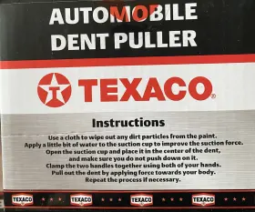 Texdnt-7172 Texaco Auto Dent Puller Tools Suction Cup Pull Panel Ding Remover-3 Pack-new #2