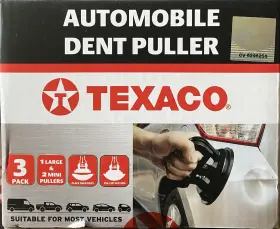 Texdnt-7172 Texaco Auto Dent Puller Tools Suction Cup Pull Panel Ding Remover-3 Pack-new