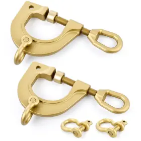 Mi-timtin-0382 Timtin 2 Pcs 3 Ton Auto Body Repair Pull Clamp Dent Puller With Adjustable Grip
