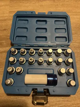 T10101 Timtokit 23pcs Master Wheel Lock Key Set Compatible With Vw