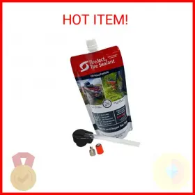 Tireject 759195977405 Off-road Tire Sealant Kit - 5-in-1 Sealing Fix And Prevent Flat Tires