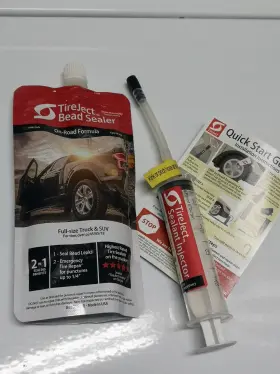 Tireject 759195977474 Automotive 2-in-1 Tire Sealant And Bead Sealer 8oz