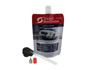 Tireject 759195977597 6oz 2-in-1 Automotive Tire Sealant And Bead Sealer Kit