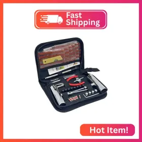 T-20230829b Tonzack 61pcs Tire Repair Kit Wheels Quick Seal Universal Tools Fo