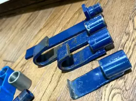 Tool Aid 81000 Slugger Dent Auto Body Panel Slide Hammer Repair Hook Set Lot Screw On #3