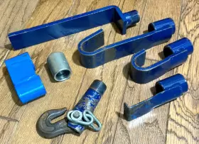 Tool Aid 81000 Slugger Dent Auto Body Panel Slide Hammer Repair Hook Set Lot Screw On