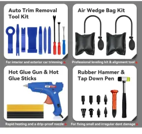 Tools 696576968938 Dent Puller Hail Remover Kits Professional Car Paintless Removal #3