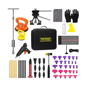 Tsac1001 Top Secret Auto Care Paintless Dent Removal Kit 65pcs Complete Pdr Slide Hammer Lifte