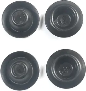 Top Secret Pdr 600139973321 Bp-1/2 0.5 Inch Recessed Mount Black Plastic Body And Sheet Metal Hole Plug Q