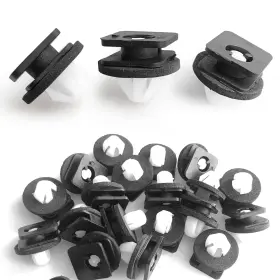 Top-bb5z-78519r44-a-20pcs Topcnoem 20pcs A Pillar Trim Hardware Windshield Moulding Retaining One Size