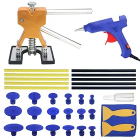Tosucs 974421260449 Dent Repair Tool Paintless Car Puller Kit With 18 Taps And Glue G