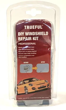 Trueful 970625540356 Diy Windshield Repair Kit