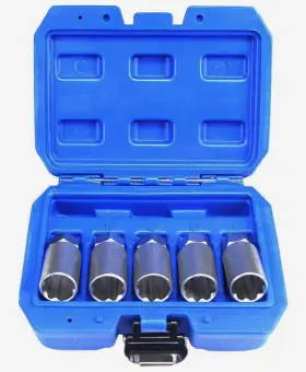 X003reozcb Tsptl 5pcs Wheel Locking Nut Key Removal Kit Socket Tool For Tesla Model X S 3 #2