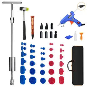 Dbg03 Tuoshunge Dent Puller Kit - Paintless T-bar And Hot Glue Gu