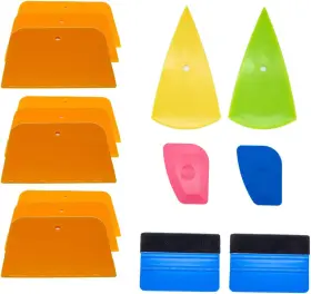 Tu-340 Tutuxio 15pcs Body Filler Spreaders Kit 4 Inch 5 6 Reusable Automotive Fillers