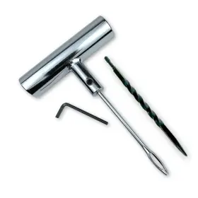 Tyk928s Tyk Industries Metal Tire Plug Repair Tool With Steel Spiral Reamer And Allen Wrench