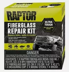 U-pol 5050 Raptor Fiberglass Repair Kit 0.5l Upol