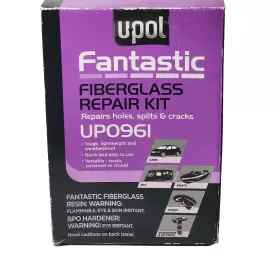 Up0961 U-pol Upol Fantastic Fiberglass Repair Kit Repairs Holes Splits Cracks 3 Sq Ft