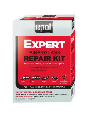 Up2766 U-pol Fiberglass Resin Repair Kit Repairs Holes Cracks And Splits