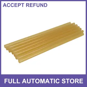 Uauto1 601968609139 12 Pcs 7 Mm X 200 Yellow Hot Melt Glue Sticks Paintless Dent Repair For Car