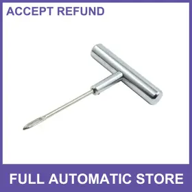 Uauto1 685821993542 Stainless Steel T Handle Tubeless Tyre Tire Puncture Repair Tools For Auto