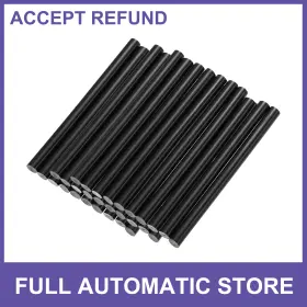 Uauto1 726215671704 30pcs 7 X 100mm Eva Paintless Dent Repair Hot Melt Glue Sticks Black Universal