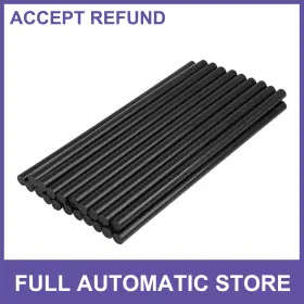 Uauto1 726215679069 20pc 7mm X 150mm Black Car Resin Paintless Dent Repair Hot Melt Glue Sticks