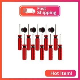 6523339 Upamcarker 10 Pcs Valve Core Removal Tool With 4 Tire Dust Cap Automo