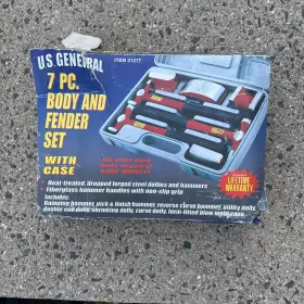 31277 Us General New 7 Piece Body Fender Tools #2