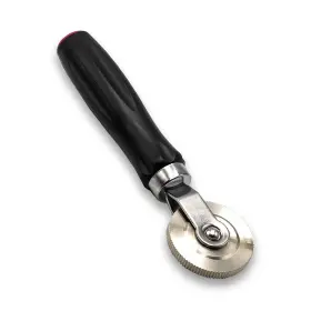 A2z811 Usa In Stock Tire Stitcher W Plastic Handle 1/4 Inch Wide X 2 Tall Metal Corrugated Wheel