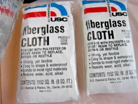 58065 Usc 2 Fiberglass Cloth Packages For Use With Epoxy Resin 8 Sq Ft. Each