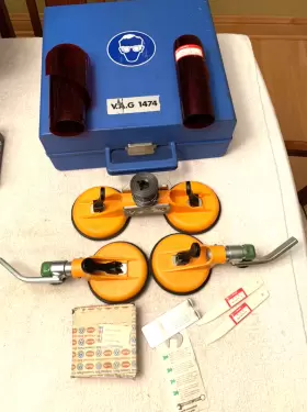 Vag1474 Vag Stahlwille 1474 4 946157 Oem Vw Porsche Flush Bonded Window Removal Suction Cup Repair Set Kit Glass Tool