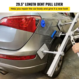 Vevor 629722652597 750mm Car Dent Pull Lever Bar Kit 6 Claw Hook Puller Rings Aluminum Tool #2