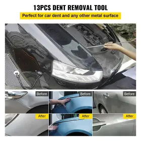 Vevor 629722653952 5pcs Dent Puller Rods Paintless Repair Tools Removal Auto Body 13pcs Kits #2