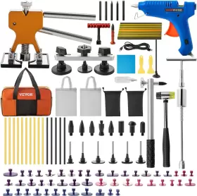 Vevor 695635347783 Dent Removal Tool 98 Pcs Paintless Repair Tools Led Baffle Board C