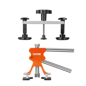 Vevor 840281576623 Paintless Dent Removal Kit 56 Pcs With Golden Lifter Bridge Puller And Hot Glue G #3