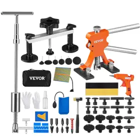Cslbgjsjtjt69qvhu Vevor Car Body Dent Puller Bridge Lifter Tool Paintless Hail Remover Repair Kit