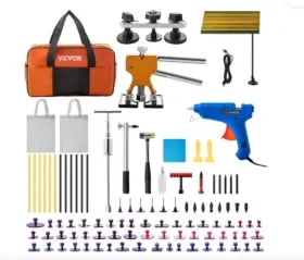 Qcahxfq89110v99kv Vevor Dent Removal Tool Paintless Repair Tools Led Baffle Board Ca