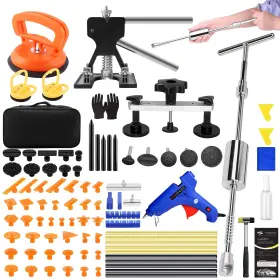 Nk505u Vextro Dent Puller Kit Paintless Repair Tools Pdr Car Removal Lifter Bridge